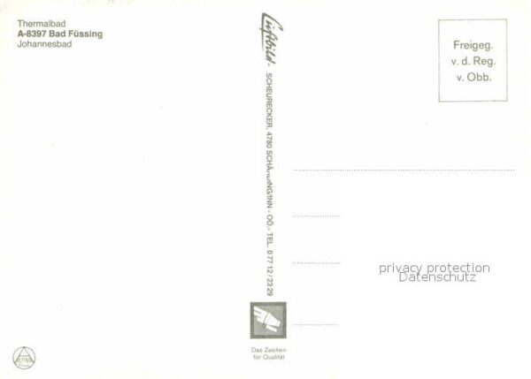 Bad Fuessing Thermalbad Johannesbad Fliegeraufnahme – Bild 2