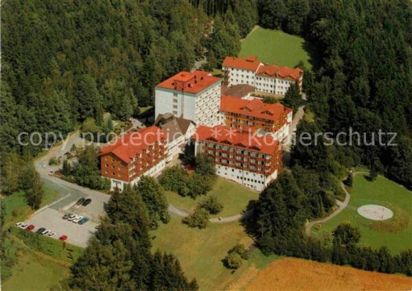 Cham Oberpfalz Bayerwald Klinik Rehaklinik Fliegeraufn