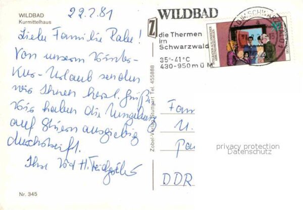 Wildbad Schwarzwald Kurmittelhaus – Bild 2