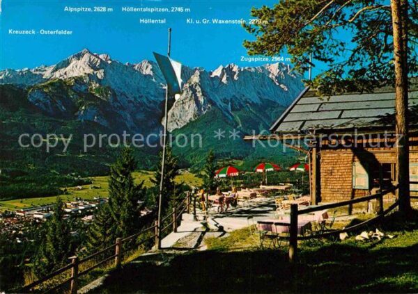 Garmisch-Partenkirchen Berggasthof St Martin am Grasberg Zugsp