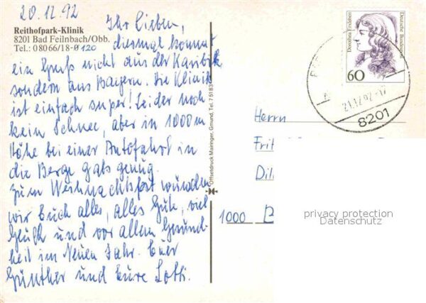 Bad Feilnbach Reithofpark Klinik Winterlandschaft – Bild 2