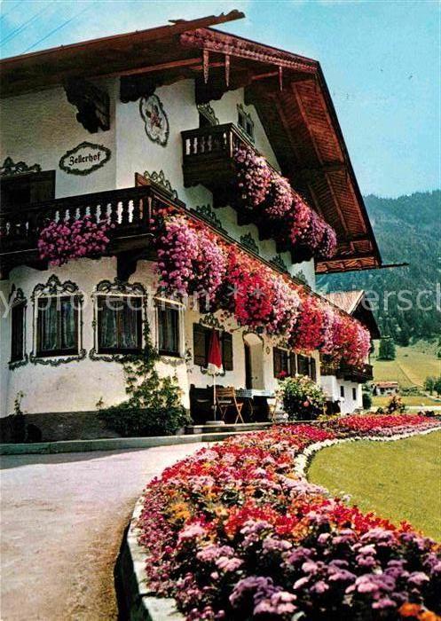 Bayrischzell Blumenschmuck am Zellerbauernhof