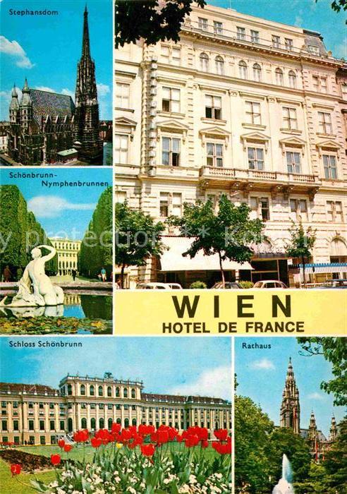 Wien Hotel de France Stephansdom Schloss Sch