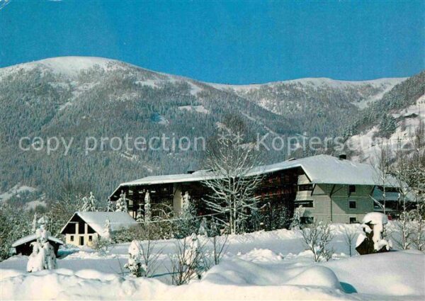 Bad Kleinkirchheim Kaernten Hotel Alte Post Winterpanorama Alpen