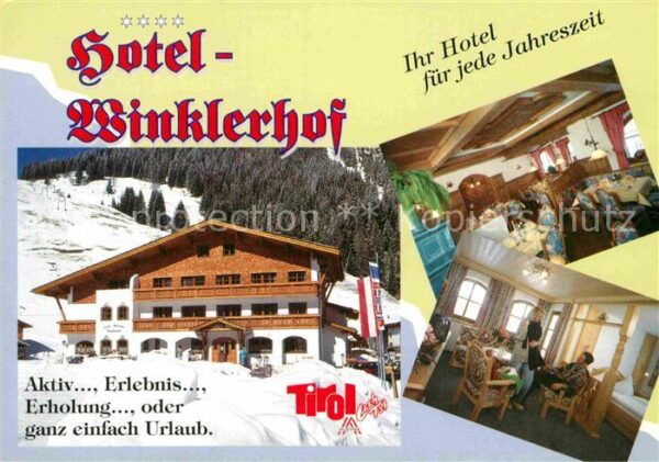 Holzgau Hotel Winklerhof Restaurant