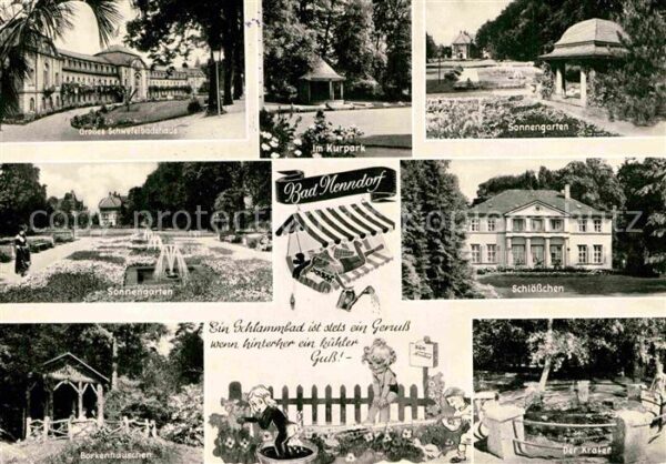 Bad Nenndorf Badehaus Kurpark Sonnengarten Schlössch