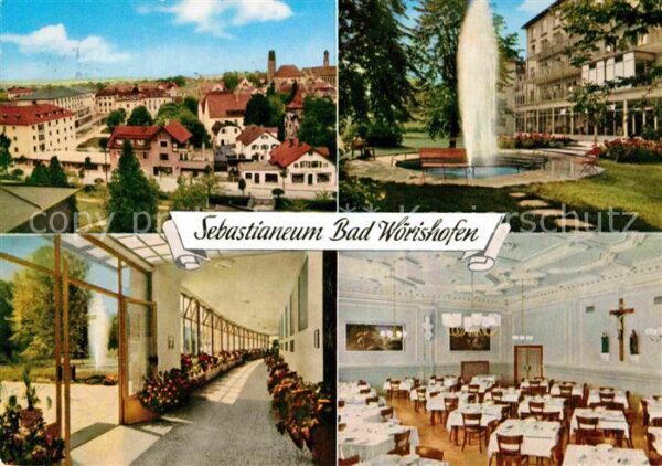 Bad Woerishofen Kurkrankenanstalt Sebastianeum der Barm
