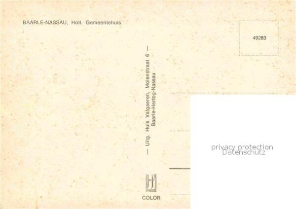 Baarle Nassau Gemeentehuis – Bild 2
