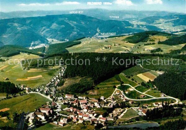 Friedenweiler Höhenluftkurort im Schwarzwald Blick zu