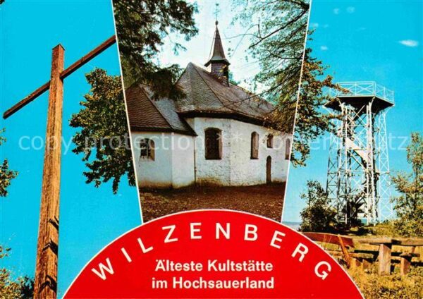 Wilzenberg Bergkreuz Älteste Kultstätte im Hochsau