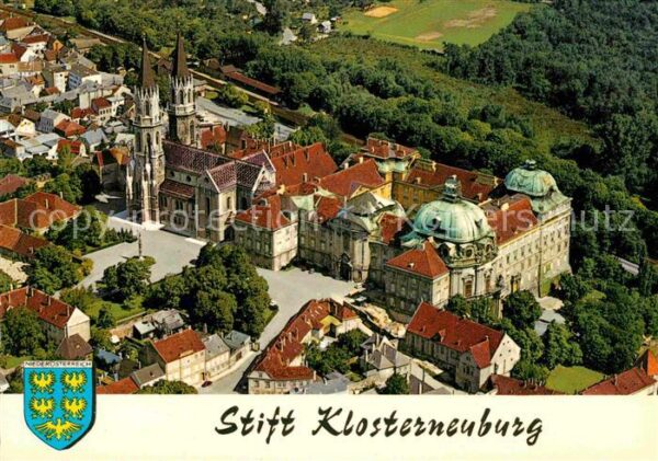 Klosterneuburg Augustiner Chorherrenstift Fliegeraufna