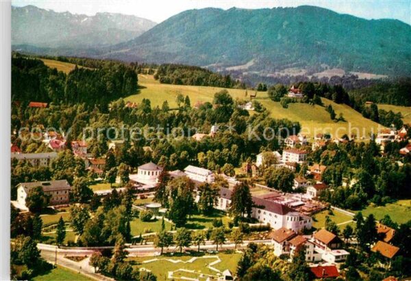 Bad Toelz Kuranlagen Alpen Fliegeraufnahme