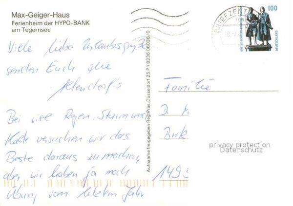 Tegernsee Max Geiger Haus Ferienheim der Hypobank – Bild 2