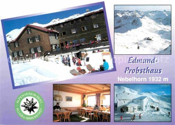 Oberstdorf Edmung Probsthaus Nebelhorn Bergstation