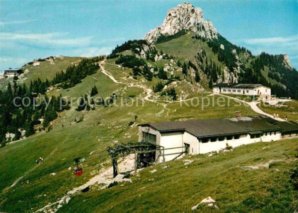 Kampenwand Chiemgau Bergstation Seilbahn Berghotel Bayerisc