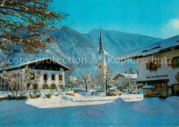 Bayrischzell Haus des Gastes Kirche Höhenluftkurort
