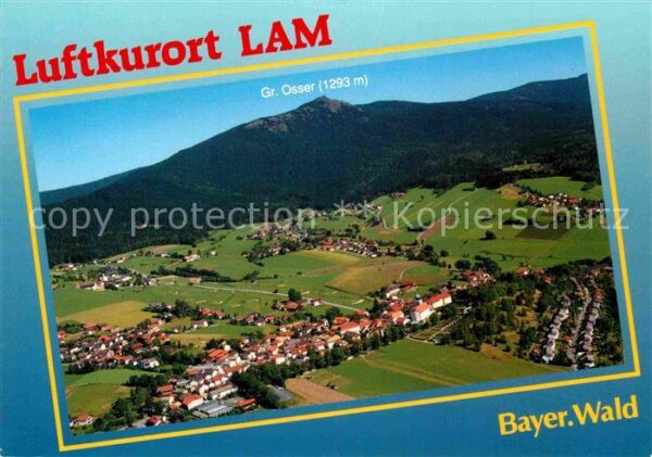 Lam Oberpfalz Luftkurort Bayerischer Wald Fliegeraufn