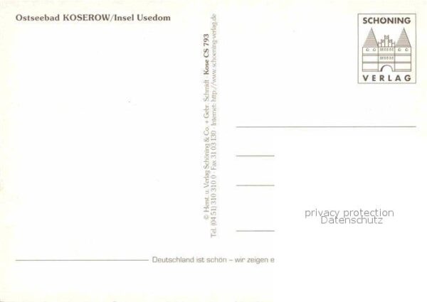 Koserow Ostseebad Usedom Fliegeraufnahme – Bild 2