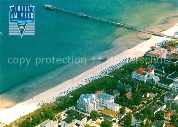 Binz Ruegen Hotel Am Meer Strand Seebrücke Fliegera