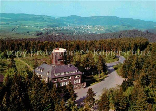 Winterberg Hochsauerland Gaststätte Kahler Asten Fliegeraufnahme