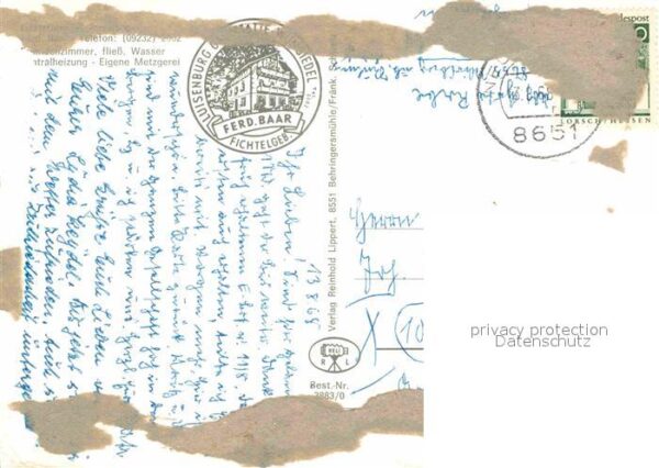 Wunsiedel Luisenburg Gaststätte Felsenlabyrinth F – Bild 2