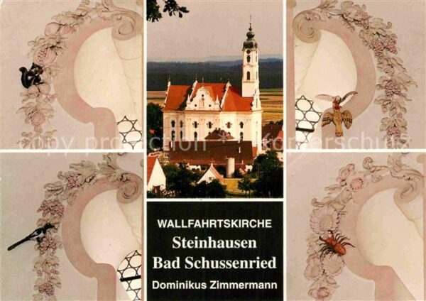 Steinhausen Bad Schussenried Wallfahrtskirche Baumeister Stukkator D