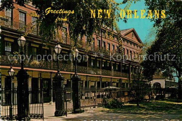 New Orleans Louisiana The Pontalba Apartments St Ann Street H