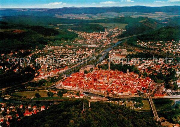 Hann. Muenden Fliegeraufnahme