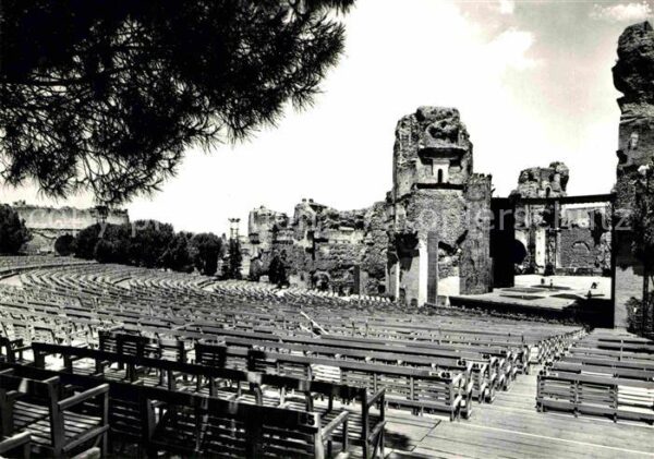 Roma Rom Terme di Caracalla Teatro Antike Stätte