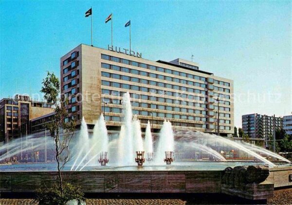 Rotterdam Hilton Hotel Wasserspiele
