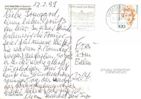Bad Orb Partie an der Ludwigsquelle Brunnen – Bild 2