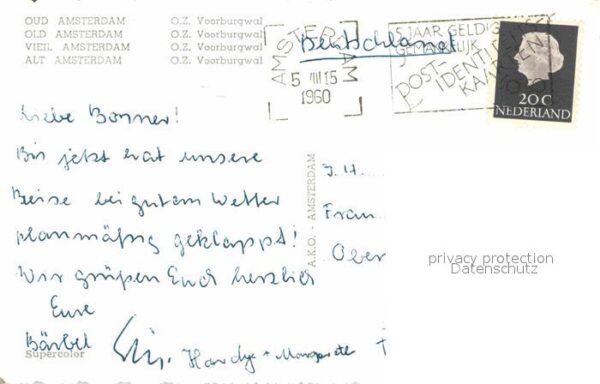 Amsterdam Niederlande Voorburgwal – Bild 2
