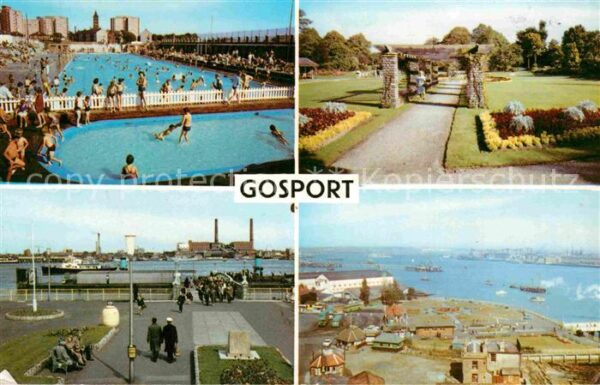 Gosport Foster Gardens The Ferry The Bathing Po