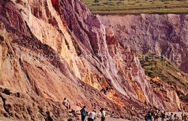 Alum Bay Isle of Wight The Cloured Cliffs