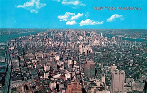 New York City Fliegeraufnahme