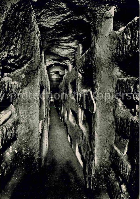 Roma Rom Catacombe di Roma Una galleria