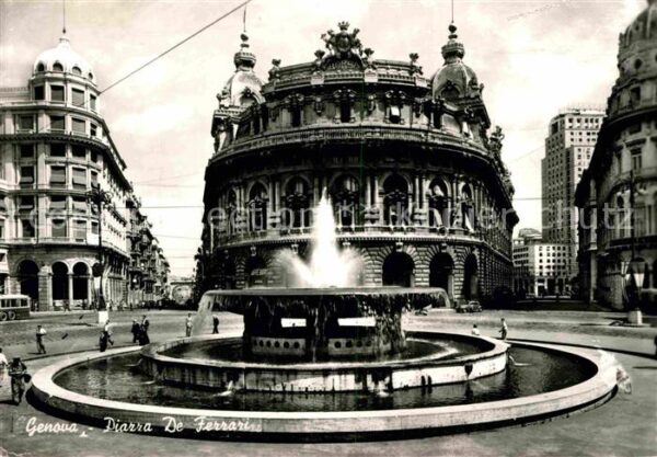 Genova Genua Liguria Place de Ferrari
