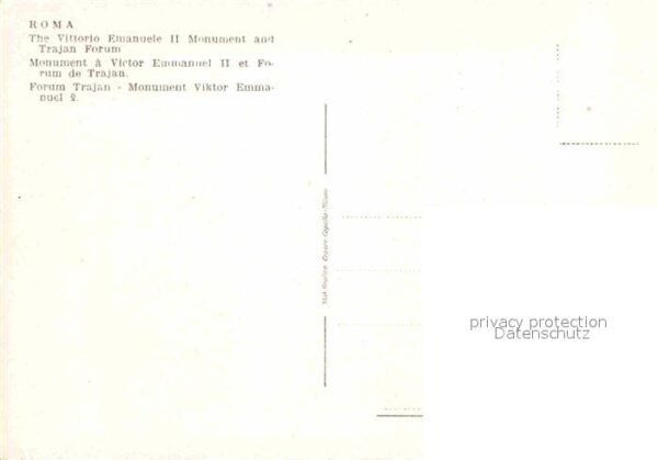 Roma Rom Foro Traiano e Monumento Vittorio Emanu – Bild 2
