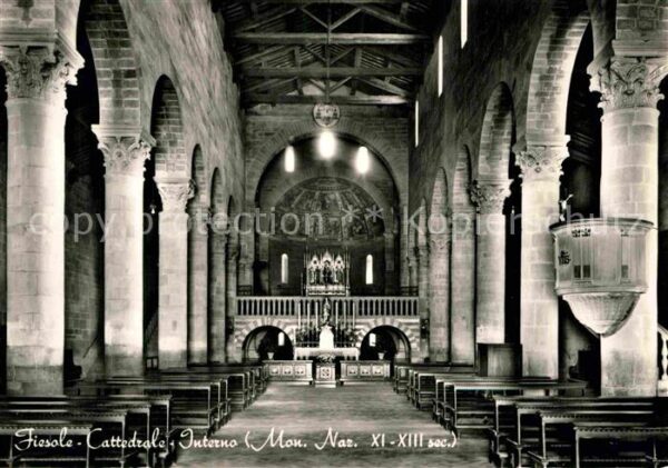Fiesole Cattedrale Interno