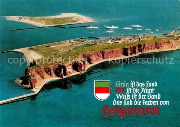 Helgoland Fliegeraufnahme