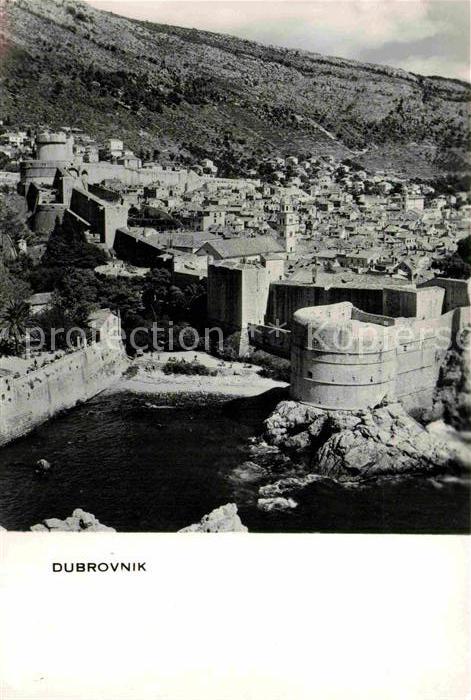 Dubrovnik Ragusa Gradsbe zidine sa Bobarom