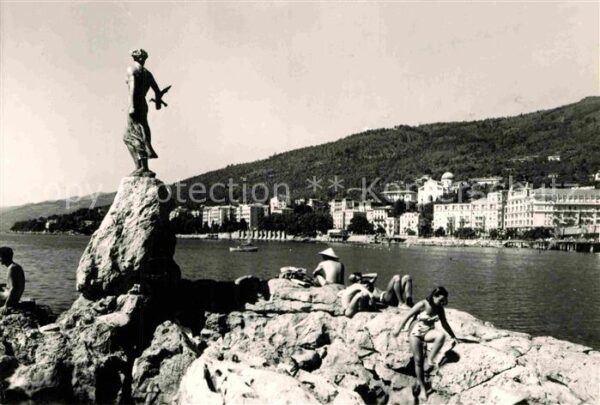Opatija Abbazia Teilansicht