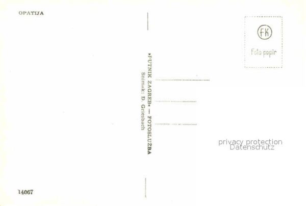 Opatija Abbazia Teilansicht – Bild 2