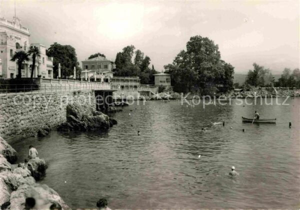 Opatija Abbazia Teilansicht