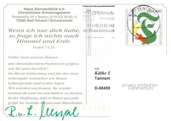Bad Teinach-Zavelstein Haus Sonnenblick Kuranlagen Gastraum Pa – Bild 2