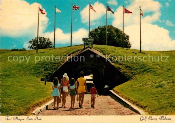 Alabama US-State Fort Morgan State Park