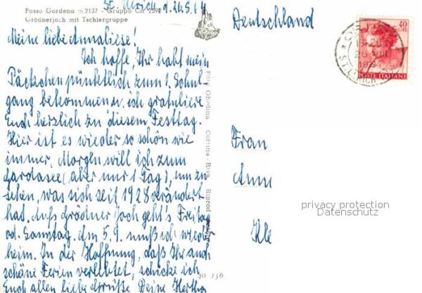 St Ulrich Groeden Tirol Grödnerjoch mit Tschiergruppe – Bild 2