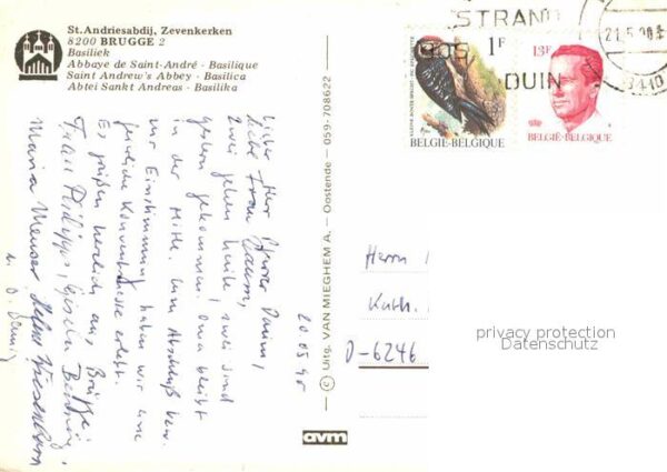 Brugge Fliegeraufnahme St Andriesabdij Zevenke – Bild 2