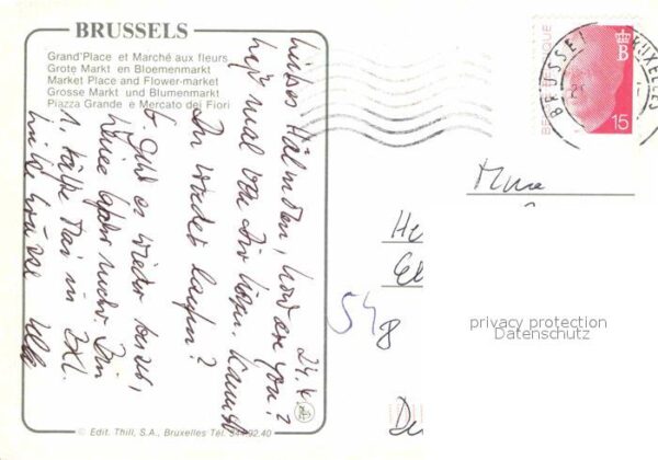 Brussels Grosser Markt und Blumenmarkt – Bild 2