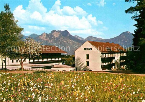 Brannenburg Posterholungsheim mit Inntaler Alpen